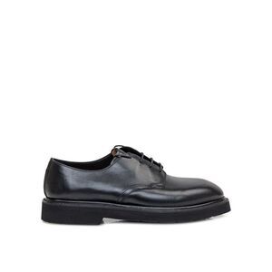 Premiata Black Calfskin Oxfords And Men's Derbies